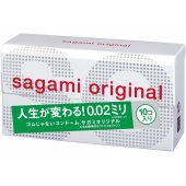 Ультратонкие презервативы Sagami Original 0.02 - 10 шт. - Sagami - купить с доставкой в Брянске