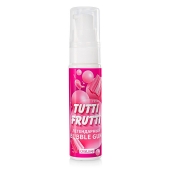 Интимный гель на водной основе Tutti-Frutti Bubble Gum - 30 гр. - Биоритм - купить с доставкой в Брянске