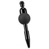 Черный уретральный вибростимулятор Vibrating Penis Plug - Orion - купить с доставкой в Брянске