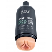 Телесный мастурбатор-вагина Shower Therapy Milk Me Honey - Pipedream - в Брянске купить с доставкой