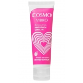 Возбуждающий гель на водно-силиконовой основе Cosmo Vibro с ароматом земляники - 50 гр. - Биоритм - купить с доставкой в Брянске