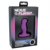Фиолетовая вибровтулка Nexus G-Play+ M - Nexus Range - в Брянске купить с доставкой
