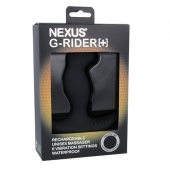 Черный вибромассажер простаты Nexus G-Rider+ - 12,6 см. - Nexus Range - в Брянске купить с доставкой