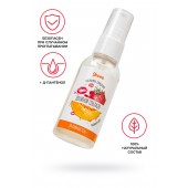 Съедобная гель-смазка Yovee «Двойной соблазн» с Д-пантенолом и вкусом клубники и дыни - 50 мл. - ToyFa - купить с доставкой в Брянске