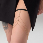 Золотистый аксессуар на бедро с оригинальным дизайном - Сима-Ленд купить с доставкой Золотистый аксессуар на бедро с оригинальным дизайном - Сима-Ленд купить с доставкой