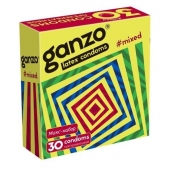 Микс-набор из 30 презервативов Ganzo Mixed - Ganzo - купить с доставкой в Брянске