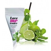 Съедобное согревающее массажное масло Love Me Tender Mojito с ароматом мохито - 10 мл. - Love to Love - купить с доставкой в Брянске