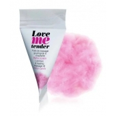 Съедобное согревающее массажное масло Love Me Tender Cotton Candy с ароматом сладкой ваты - 10 мл. - Love to Love - купить с доставкой в Брянске