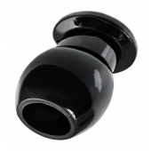 Черная анальная втулка Basic M - 6,5 см. - Toyfa Basic в Брянске Черная анальная втулка Basic M - 6,5 см. - Toyfa Basic