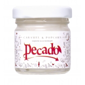 Массажная свеча Caramel   Popcorn - 35 мл. - Pecado - купить с доставкой в Брянске