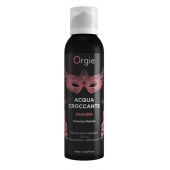 Хрустящая пенка для массажа Orgie Acqua Croccante Sakura с ароматом сакуры - 150 мл. - ORGIE - купить с доставкой в Брянске