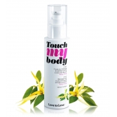Силиконовый лубрикант 2-в-1 Touch My Body с ароматом иланг-иланга - 100 мл. - Love to Love - купить с доставкой в Брянске