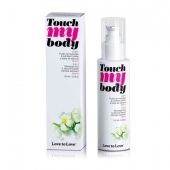 Силиконовый лубрикант 2-в-1 Touch My Body с ароматом моной - 100 мл. - Love to Love - купить с доставкой в Брянске