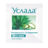 Гель-смазка «Услада с алоэ» - 3 гр. - Биоритм - купить с доставкой в Брянске