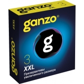 Презервативы увеличенного размера Ganzo XXL - 3 шт. - Ganzo - купить с доставкой в Брянске