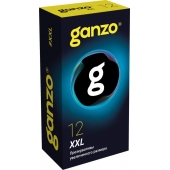 Презервативы увеличенного размера Ganzo XXL - 12 шт. - Ganzo - купить с доставкой в Брянске