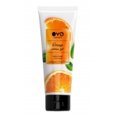 Лубрикант на водной основе OYO Aroma Gel Orange с ароматом апельсина - 75 мл. - OYO - купить с доставкой в Брянске