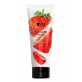 Лубрикант на водной основе OYO Aroma Gel Strawberry с ароматом клубники - 75 мл. - OYO - купить с доставкой в Брянске