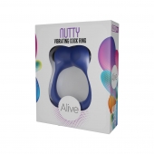 Синее эрекционное виброкольцо Nutty - Adrien Lastic - в Брянске купить с доставкой