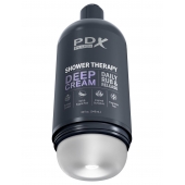 Мастурбатор в бутылке Shower Therapy Deep Cream - Pipedream - в Брянске купить с доставкой