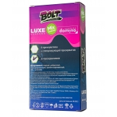 Набор презервативов Bolt Condoms - Luxe - купить с доставкой в Брянске