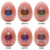 Набор из 6 мастурбаторов-яиц Tenga Egg Variety Pack V - Tenga - в Брянске купить с доставкой