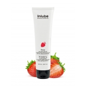 Лубрикант на водной основе Nuei Inlube с алоэ вера и ароматом клубники - 100 мл. - Nuei cosmetics - купить с доставкой в Брянске