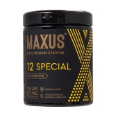 Презервативы с точками и рёбрами MAXUS Special - 12 шт. - Maxus - купить с доставкой в Брянске