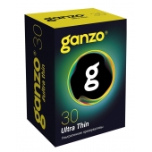 Супертонкие презервативы Ganzo Ultra thin - 30 шт. - Ganzo - купить с доставкой в Брянске