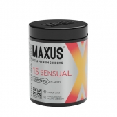 Анатомические презервативы MAXUS Sensual - 15 шт. - Maxus - купить с доставкой в Брянске