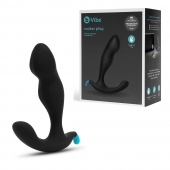 Черный утяжеленный анальный стимулятор Rocker Plug - 12 см. - b-Vibe - в Брянске купить с доставкой