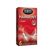 Гладкие презервативы Domino Harmony - 6 шт. - Domino - купить с доставкой в Брянске