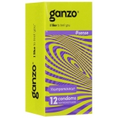 Тонкие презервативы для большей чувствительности Ganzo Sence - 12 шт. - Ganzo - купить с доставкой в Брянске