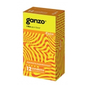Ароматизированные презервативы Ganzo Juice - 12 шт. - Ganzo - купить с доставкой в Брянске