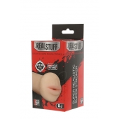 Нежный мастурбатор-ротик REALSTUFF 5INCH MASTURBATOR BJ - Dream Toys - в Брянске купить с доставкой