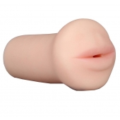 Нежный мастурбатор-ротик REALSTUFF 5INCH MASTURBATOR BJ - Dream Toys - в Брянске купить с доставкой