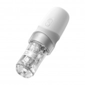 Белый автоматический мастурбатор Extra Sauce - Sauce - в Брянске купить с доставкой