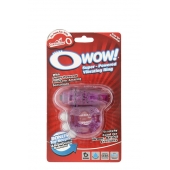 Фиолетовое эрекционное виброкольцо OWOW PURPLE - Screaming O - в Брянске купить с доставкой