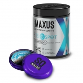 Гладкие презервативы Maxus G spot с двойной спиралью - 15 шт. - Maxus - купить с доставкой в Брянске