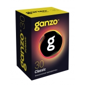 Классические презервативы с обильной смазкой Ganzo Classic - 30 шт. - Ganzo - купить с доставкой в Брянске