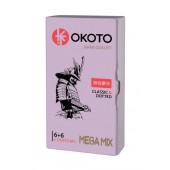 Презервативы OKOTO Mega Mix - 12 шт. - Sitabella - купить с доставкой в Брянске