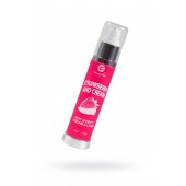 Массажное масло 2-в-1 с разогревающим эффектом и вкусом клубники со сливками - 50 мл. - Secret Play - купить с доставкой в Брянске