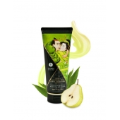 Массажный крем для тела с ароматом груши и зелёного чая Pear   Exotic Green Tea - 200 мл. - Shunga - купить с доставкой в Брянске