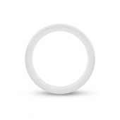 Белое люминесцентное эрекционное кольцо Silicone Glo Cock Ring - Blush Novelties - в Брянске купить с доставкой