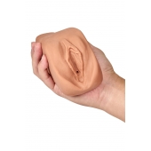 Маструбатор-вагина с вибрацией Soft   Wet Renata Realistic Tan Masturbator - Blush Novelties - в Брянске купить с доставкой