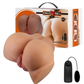 Карамельный мастурбатор-полуторс Emilia с вибрацией - Baile - в Брянске купить с доставкой