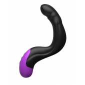 Черно-фиолетовый вибромассажёр простаты Hyper-Pulse P-Spot Massager - Pipedream - в Брянске купить с доставкой