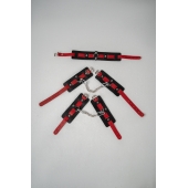 Черно-красный набор фиксаций: наручники, оковы и ошейник - Crazy Handmade - купить с доставкой в Брянске