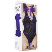 Фиолетовая верёвка для связывания и фиксации Bind Tie - 15,24 м. - Doc Johnson - купить с доставкой в Брянске