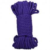 Фиолетовая верёвка для связывания и фиксации Bind Tie - 15,24 м. - Doc Johnson - купить с доставкой в Брянске